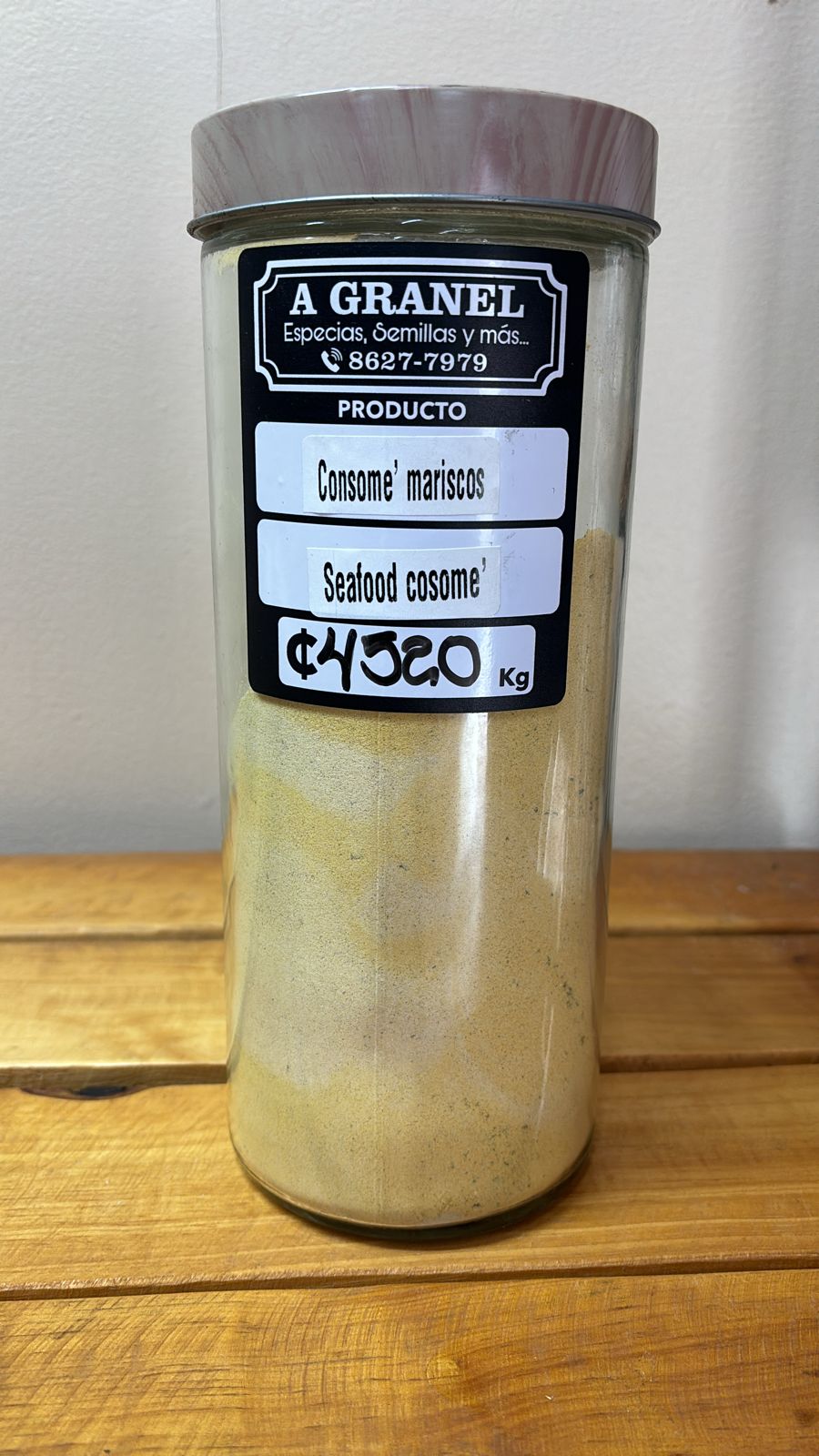 CONSOME DE MARISCOS 1KL