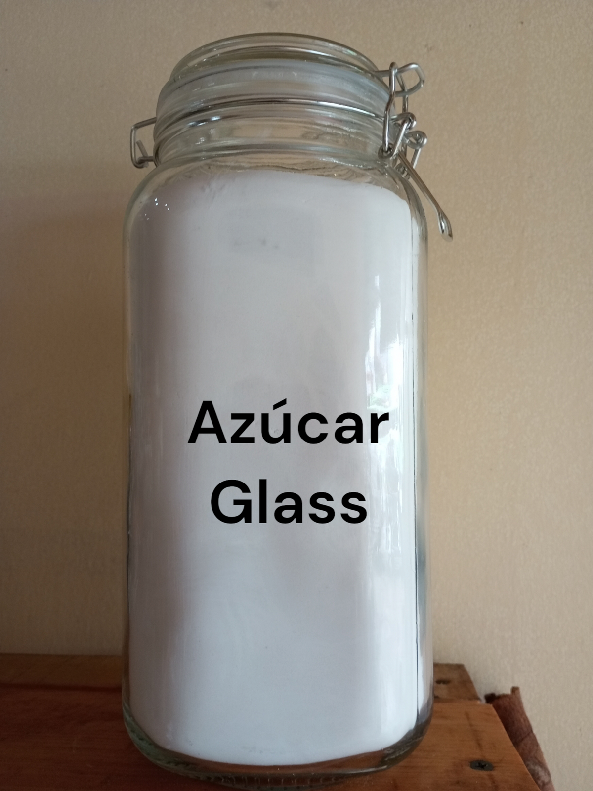 Azúcar glass
