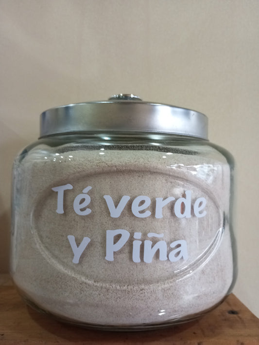 Té verde y piña