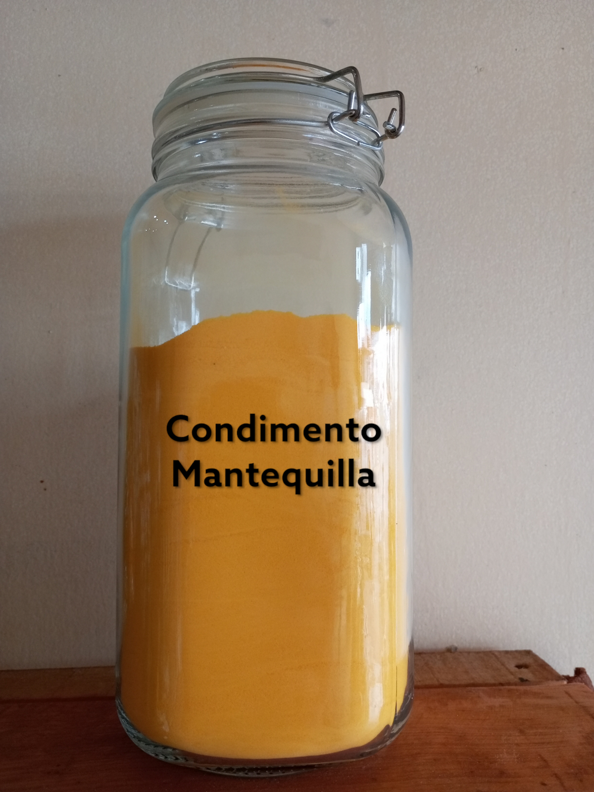 Condimento  mantequilla snack